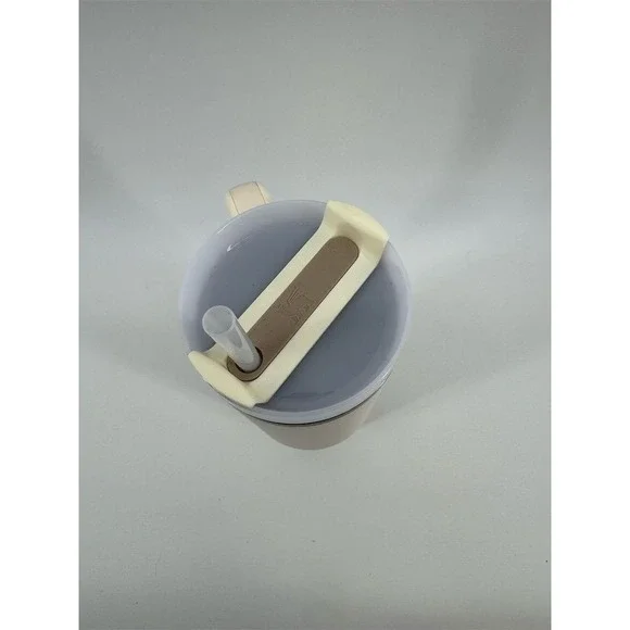 Stanley Quencher H2.0 Tumbler 40‎ oz White with Straw & Handle - Picture 3 of 6